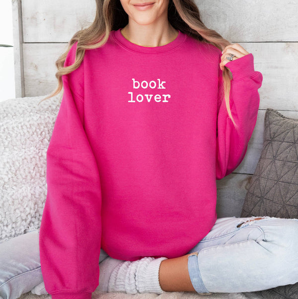 Book Lover Crewneck Sweatshirt