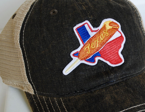 Texas Corn Dog Iron-On Patch - 5