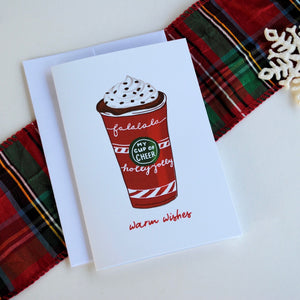 Holiday Coffee Cup Card - 1