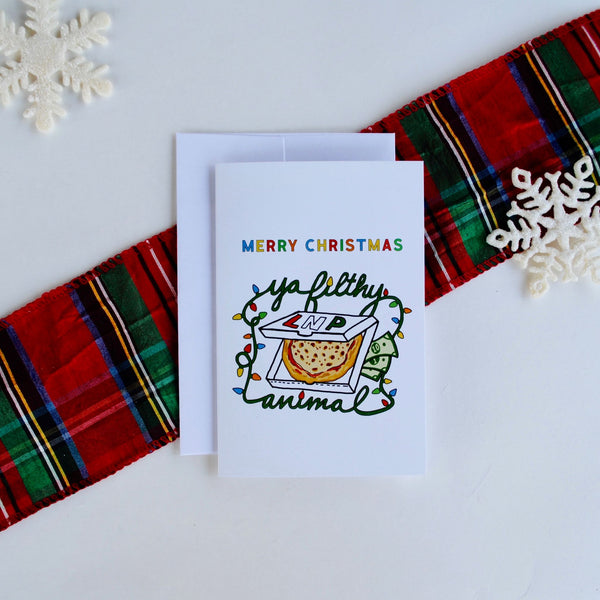 Merry Christmas Ya Filthy Animal Card - 2