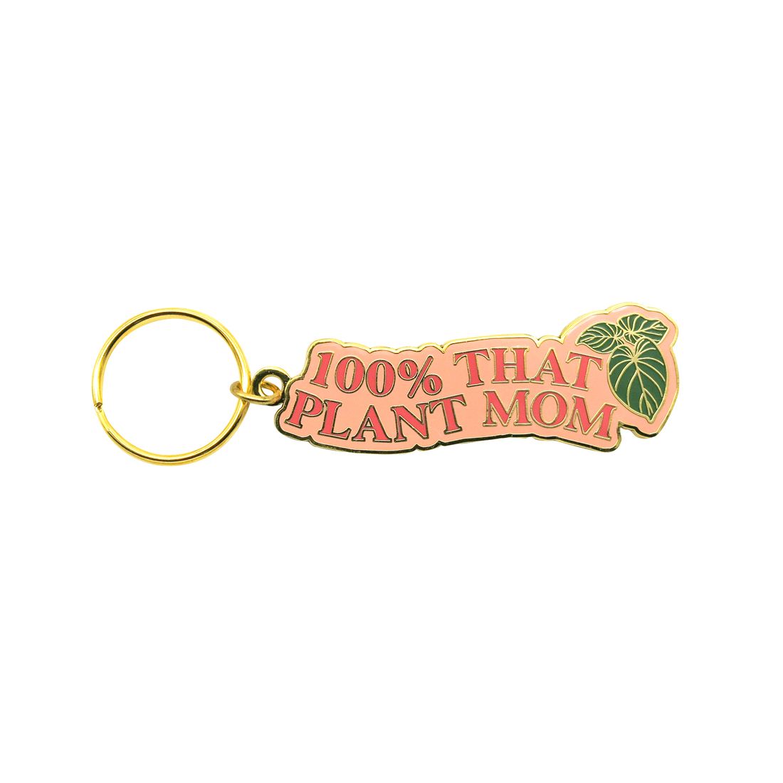 Plant Mom Keychain –