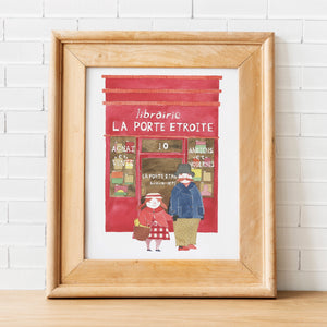 Librairie Art Print - 1