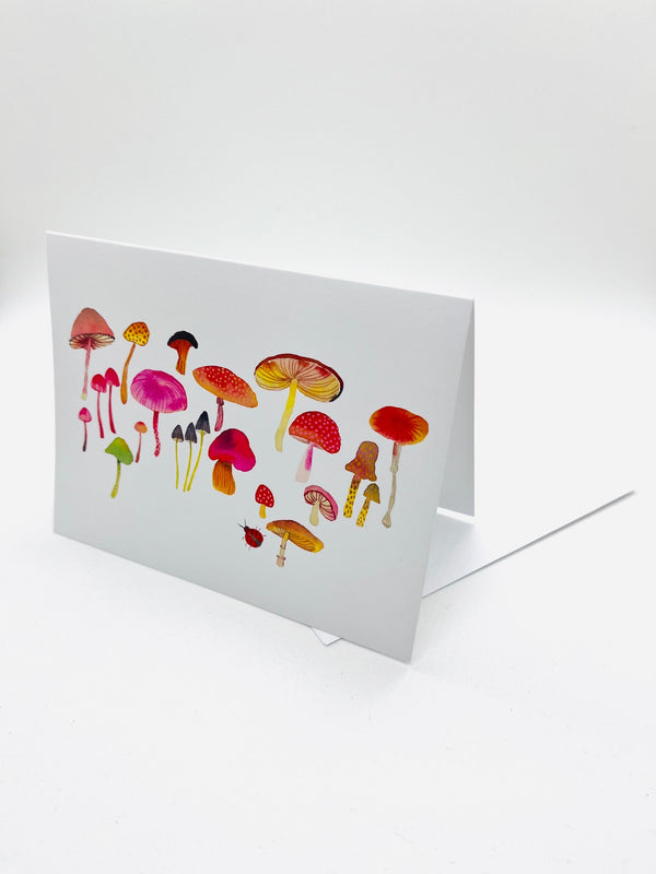 Mushroom Greeting Card - 1