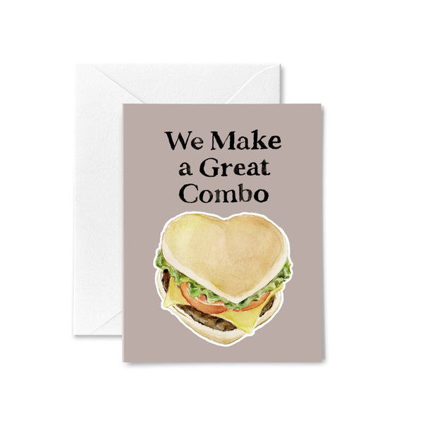 We Make a Great Combo Greeting Card