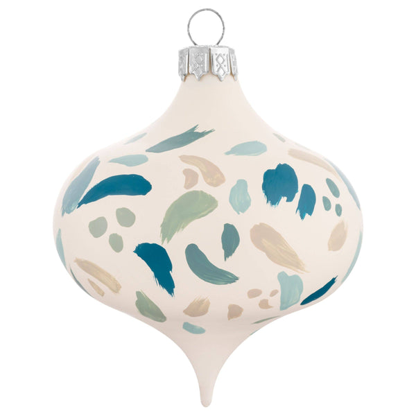 Hand Painted Retro Ornament Coastal